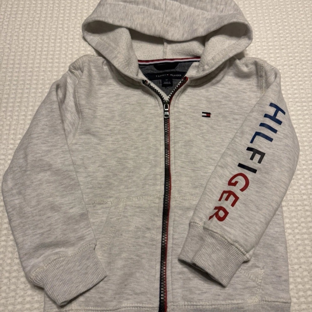 Tommy Hilfiger Kids Gray Hoodie